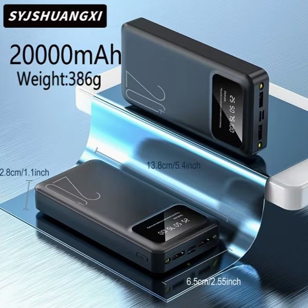 Повербанк 20000mAh с индикатором батареи и быстрой зарядкой 3071080030 фото