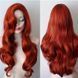 Шикарный искусственный парик медно‑рыжего цвета 3064243014 фото 4