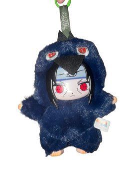 Уцінка м'яка іграшка брелок аніме Учіха Ітачі Наруто Naruto в стилі Лабубу 14см 3058965981 фото