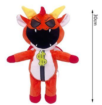 Мягкая детская игрушка Саймон Смоук кошмарные зверята Poppy Playtime Nightmare Critters 30 cм 2498675897 фото