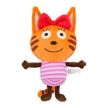 Мягкая детская игрушка кошечка Карамелька 24cм 2645534299 фото