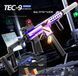 Іграшковий механічний автомат TEC-9 THC9 стріляє м'якими кулями з гільзою 0000488 фото 1