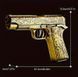 Іграшковий дитячий механічний пістолет кольт М1911 стріляє пластиковими кулями з гільзою 223 фото 3