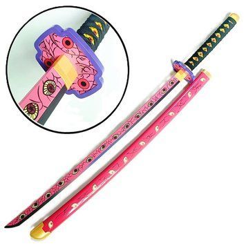 Катана Клинок, рассеивающий Демоны Кокушибо Demon Slayer Katana Kokushibo 104 см 3018 фото