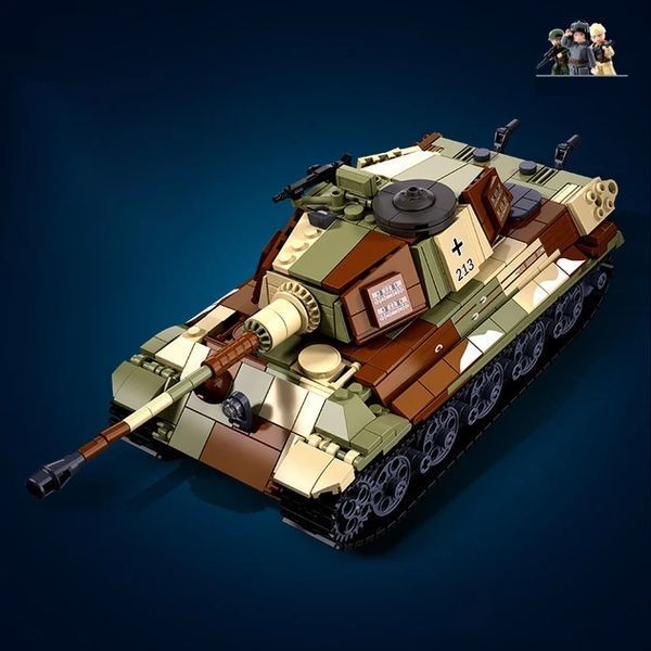 Конструктор немецкий танк королевский Тигр вторая мировая война 930 деталей B0980 фото