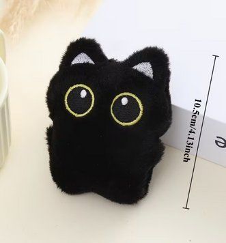 Мягкая игрушка кот 10 см подходит для игры котикам и собакам 3041771509 фото