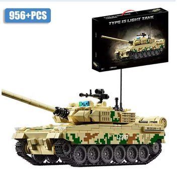 Конструктор військовий американський танк Abrams у коробці 956 деталей 66050 фото