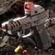 Игрушечный пластиковый автоматический пистолет Sig Sauer FN365 стреляет пулями с гильзой и прицелом