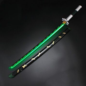 Игрушечный светящийся LED меч катана Клинок рассекающий демонов Санеми убийца демонов 104 см с подсветкой LED2 фото