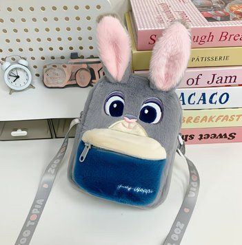 Невеличка м'яка дитяча сумочка Джуді Хопс Зверополіс Зоотопія Zootopia 3009816560 фото
