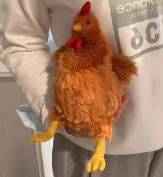 Мягкая детская игрушка курица 23cм 2747009632 фото