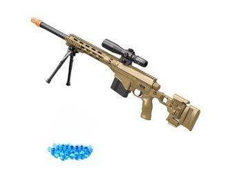 Игрушечная электрическая автоматическая снайперская винтовка DM6 MSR на орбизах 2645379127 фото