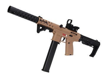 Игрушечный премиальный электрический автомат пистолет TEC-9 THC9 стреляет гидрогелевыми орбизами 0000427 фото