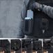Чоловічий чорний тактичний підсумок із липучкою червоний хрест 3102767342 фото 4