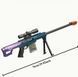 Іграшкова міні снайперська гвинтівка Barrett з оптичним прицілом 76 см 0000265 фото 2
