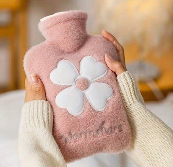Невелика м'яка зігріваюча іграшка грілка з плюшевим чохлом 2865757249 фото