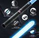 Большой игрушечный двойной светящийся LED лазерный меч звёздные войны 150 см  nk12 фото 2